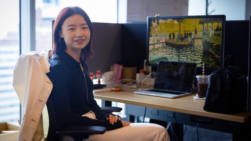 Jiawei Zhou, a Ph.D. student in Georgia Tech’s School of Interactive Computing.